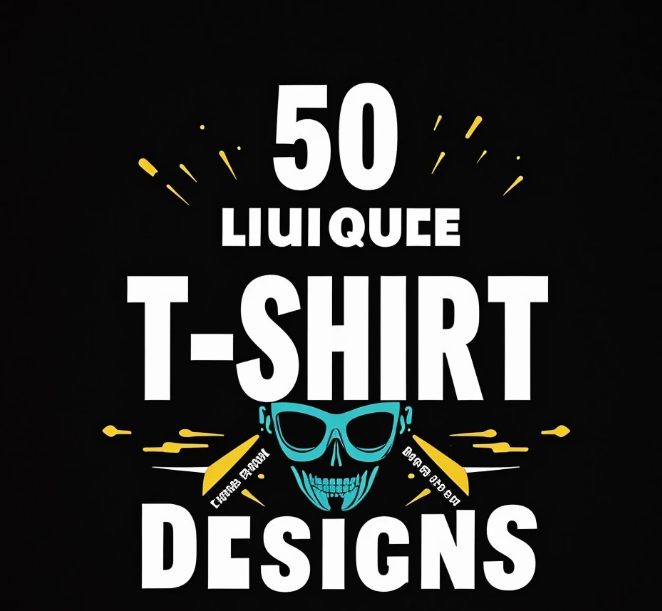 50 Unique & Trendy T-Shirt Designs