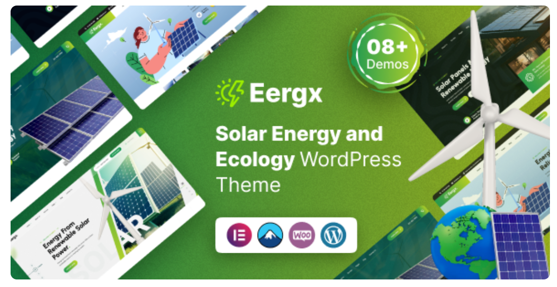 Ecology & Solar Energy WordPress Theme