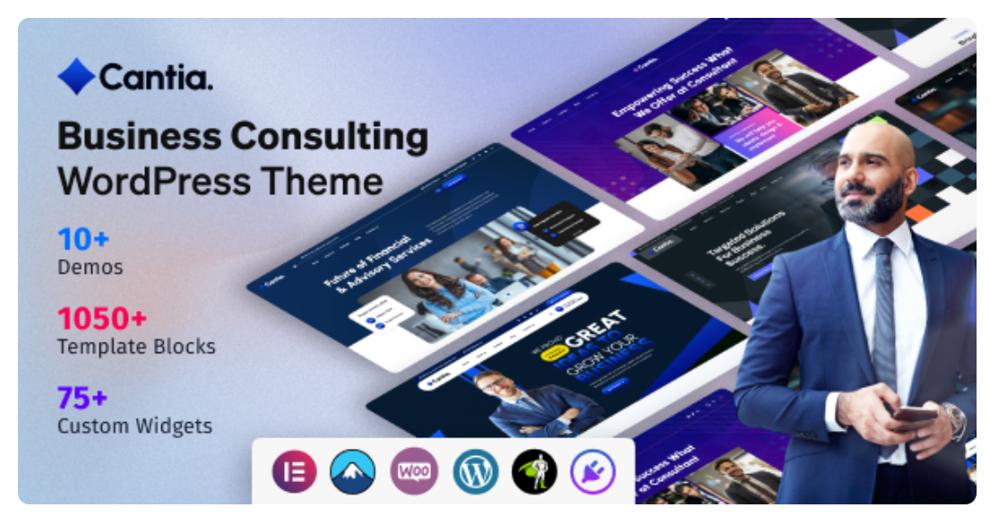 Cantia – Business Consulting WordPress Theme