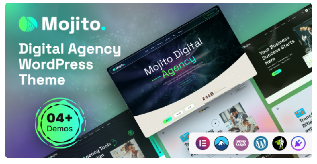 Mojito – Digital Agency WordPress Theme